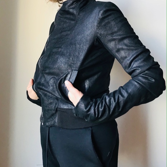 Rick Owens Black Jacket - Picture 3 of 5